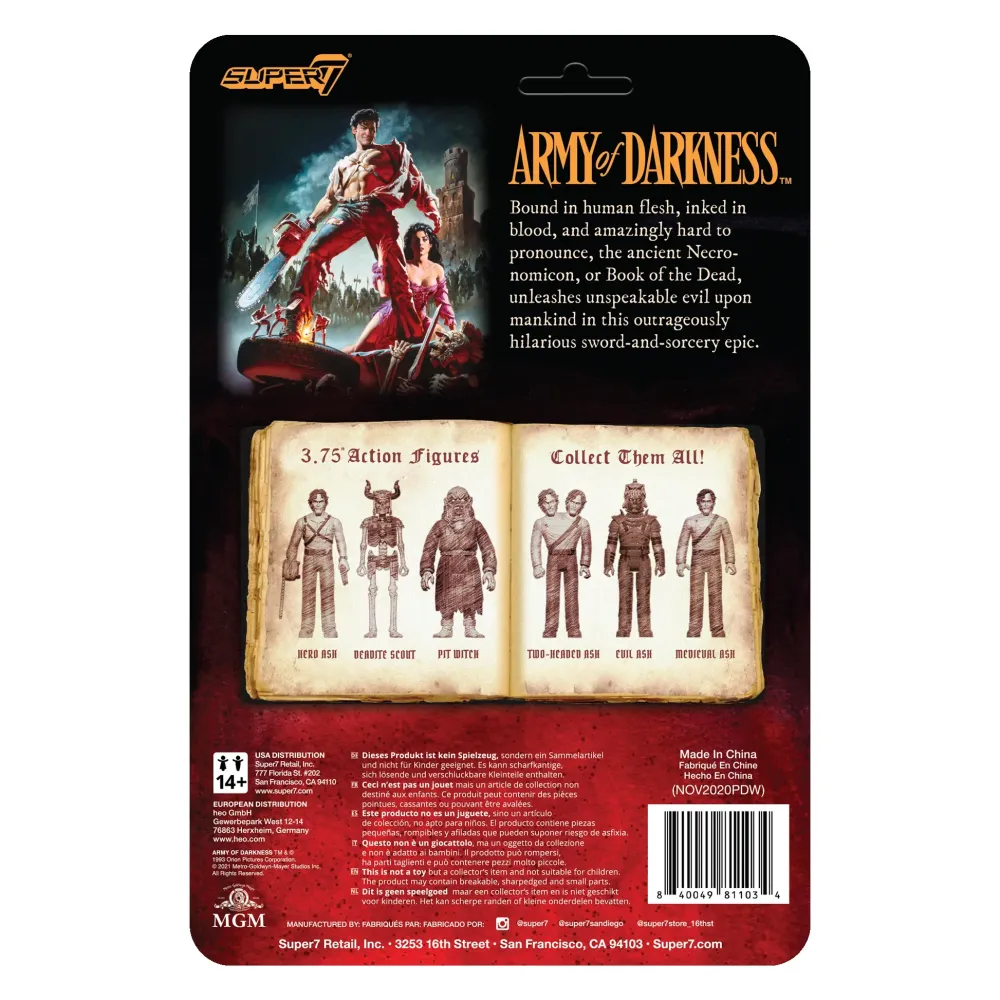 Super 7 Action Figures*Army Of Darkness Action Figures - Pit Witch (Midnight)