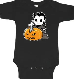 Spooky Baby Baby And Toddler Clothing*Baby Michael Myers Graphic Onesie Or Tee