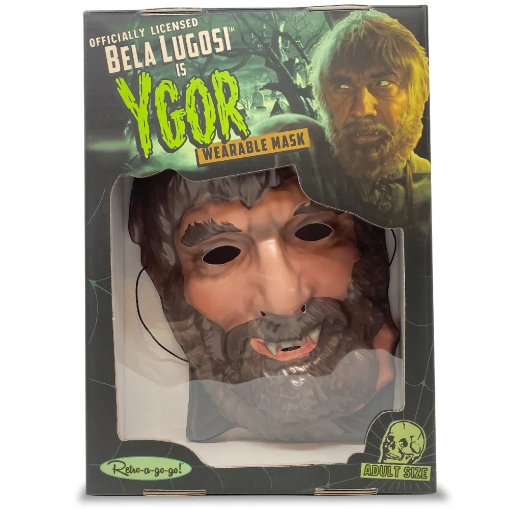 Retro-A-Go-Go Masks*Bela Lugosi As Ygor Wearable Mask - Crypt Color