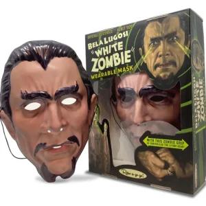 Retro-A-Go-Go Masks*Bela Lugosi "White Zombie" Wearable Mask - Crypt Color