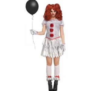 Fun World Dresses*Carnevil Clown Adult Costume