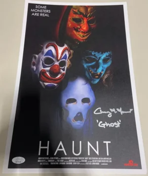 Nightmare Toys Prints*Chaney Morrow Autographed Haunt 11X17 Print (Jsa Certified)