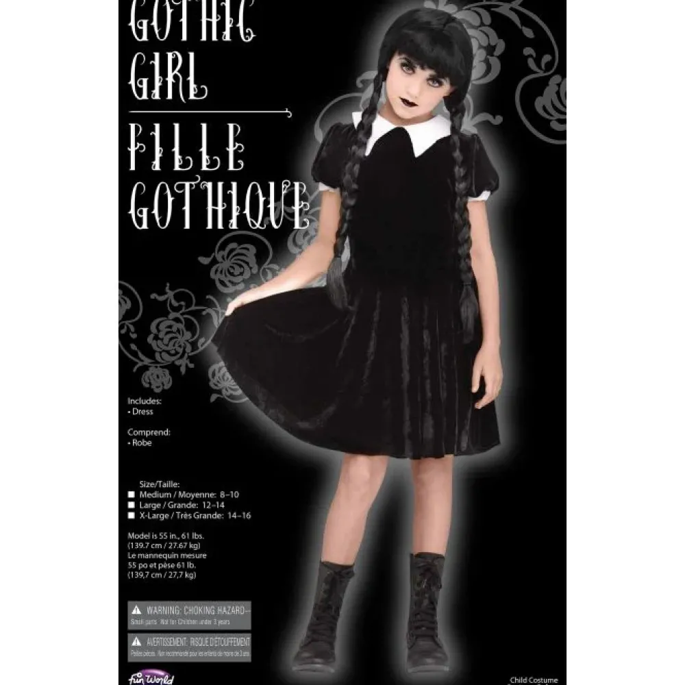 Fun World Dresses*Child'S Gothic Girl Costume