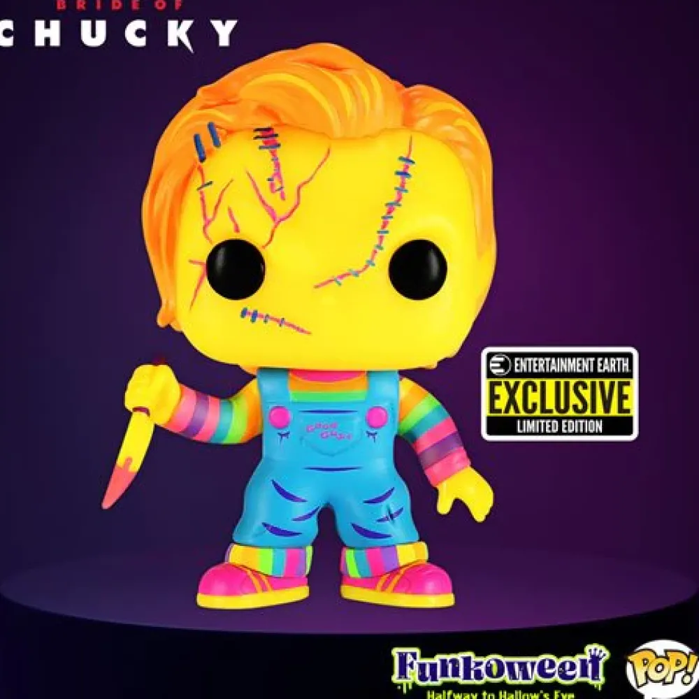 Entertainment Earth Funko Pop!*Child'S Play Chucky Black Light Funko Pop! - Exclusive