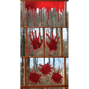 Fun World Halloween Decorations*3-D Bloody Window Decor
