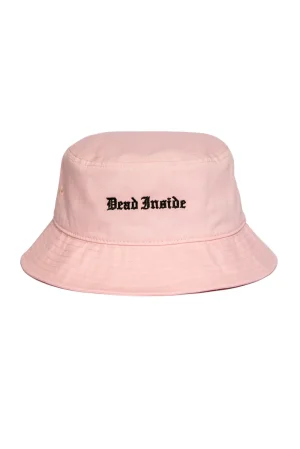 Blackcraft Cult Headwear*Dead Inside - Pink Bucket Hat
