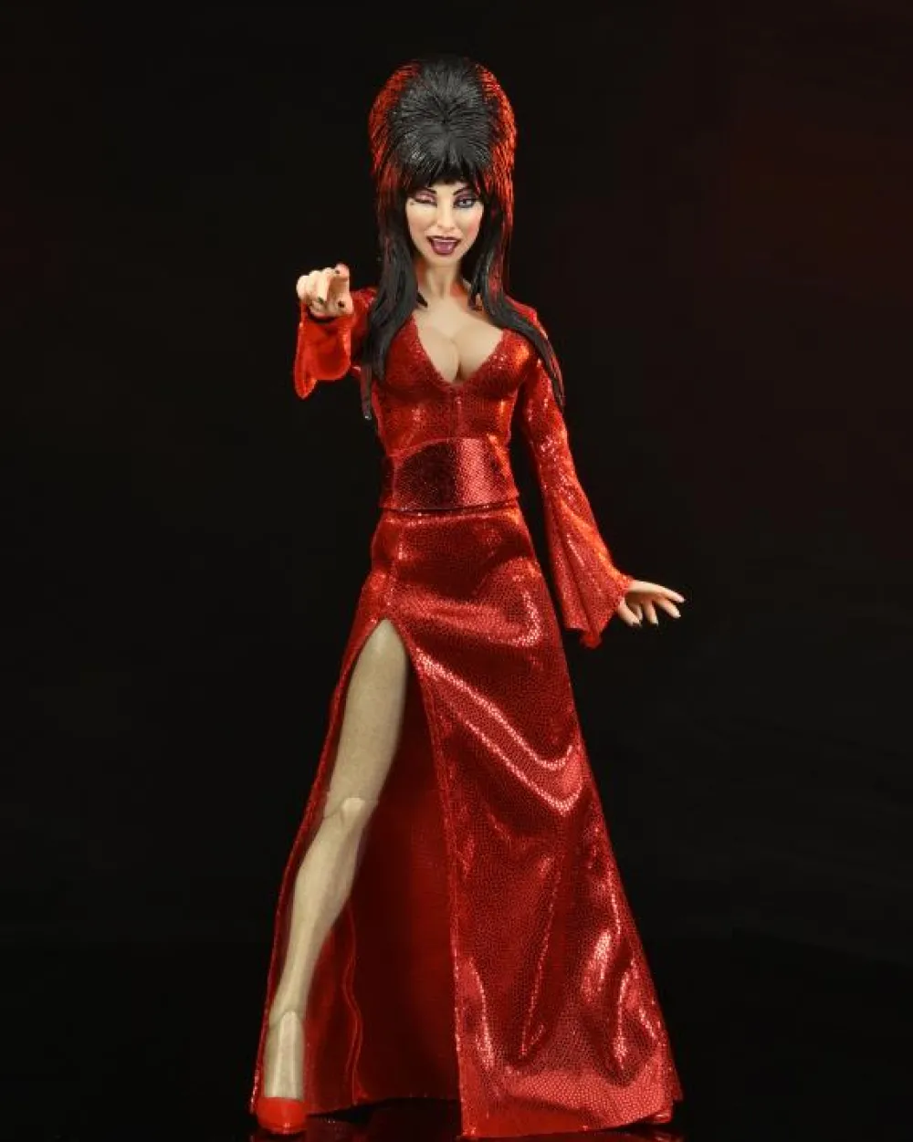 NECA Clothed Figures*Elvira – 8 In Clothed Action Figure – Elvira Red, Fright, And Boo