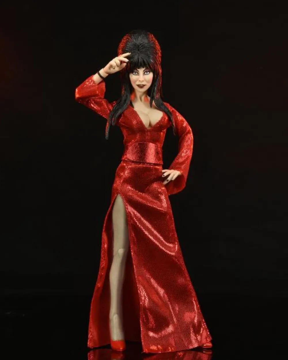 NECA Clothed Figures*Elvira – 8 In Clothed Action Figure – Elvira Red, Fright, And Boo