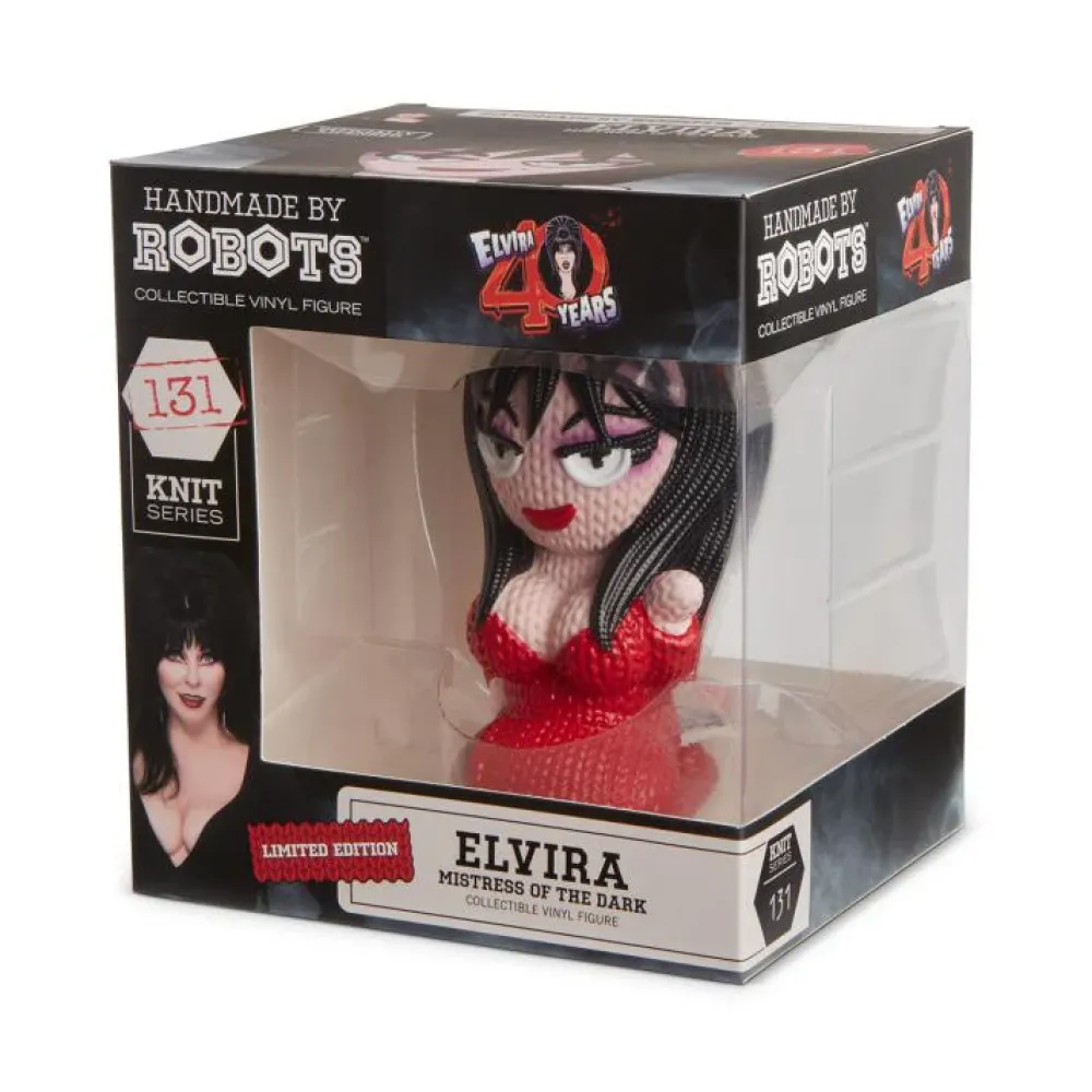 Handmade By Robots Vinyl Figures*Elvira Elvira (Red Dress)