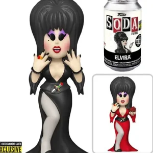 Entertainment Earth Action Figures*Elvira Vinyl Soda Figure - Exclusive