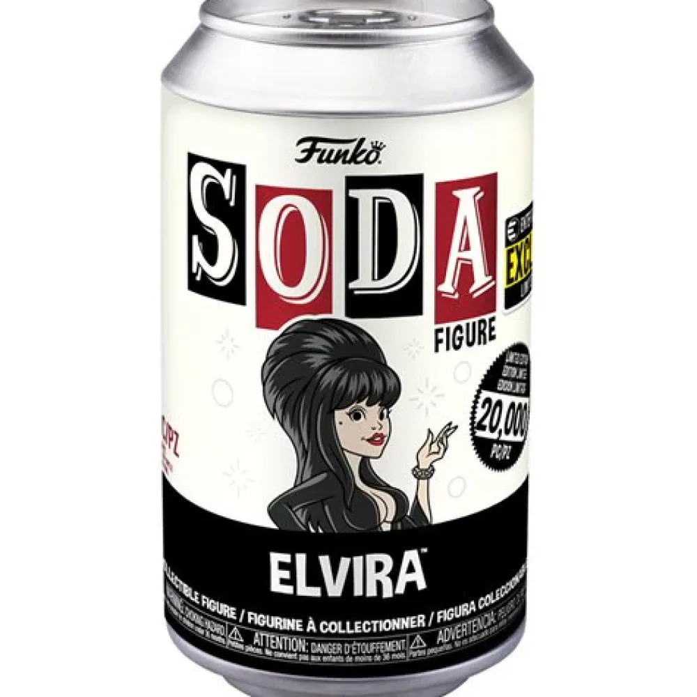 Entertainment Earth Funko Pop!*Elvira Vinyl Soda Figure - Exclusive