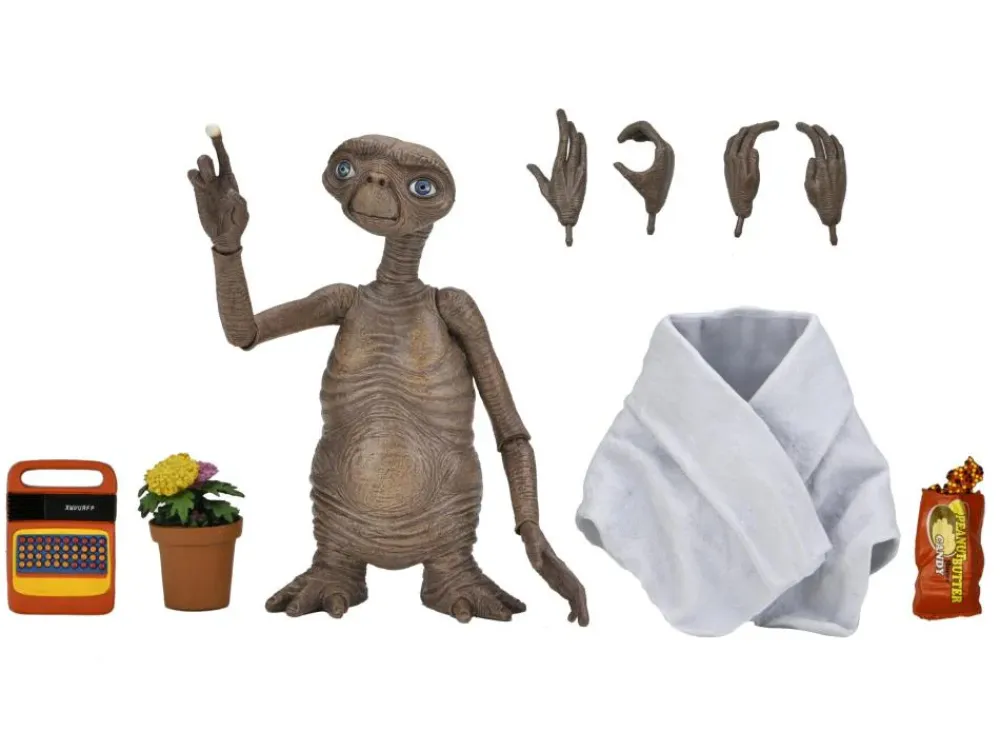 NECA Ultimates*E.T. 40Th Anniversary Ultimate E.T. Figure