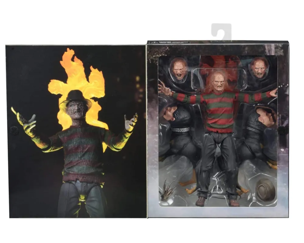 NECA Ultimates*Freddy Krueger 7″ Scale Action Figure - Nightmare On Elm Street Ultimate Part 2