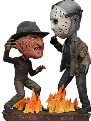NECA Bobbleheads*Freddy Vs Jason Head Knocker