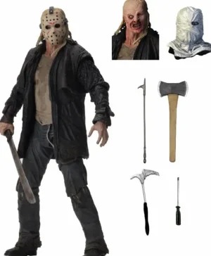 Neca Ultimates*Friday The 13Th - 7" Scale Action Figure - Ultimate Jason (2009)