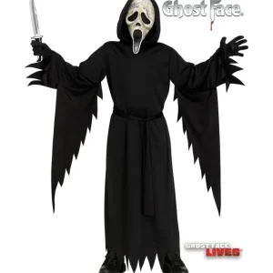 Fun World Children'S Costumes*Ghost Face® Aged - As Seen In The Motion Picture Scream Vi - Child