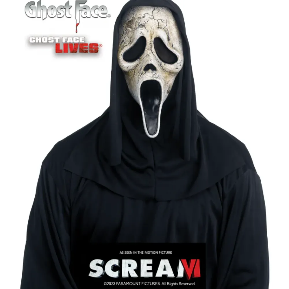 Fun World Masks*Ghost Face® Aged Mask - As Seen In The Motion Picture Scream Vi