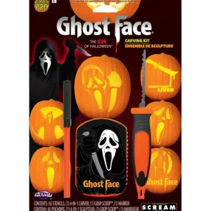 Fun World Halloween Decorations*Ghost Face Carving Kit