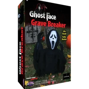 Fun World Halloween Decorations*12" Ghost Face Grave Breaker