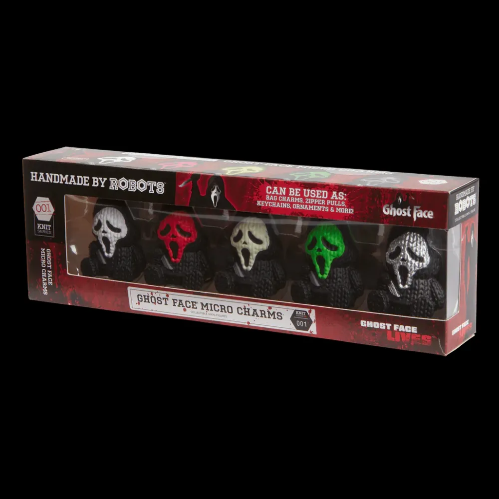 Handmade By Robots Vinyl Figures*Ghost Face Micro Charm Set