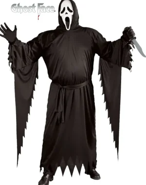 Fun World Costume Weapons And Accessories*Ghost Face Plus Size Costume