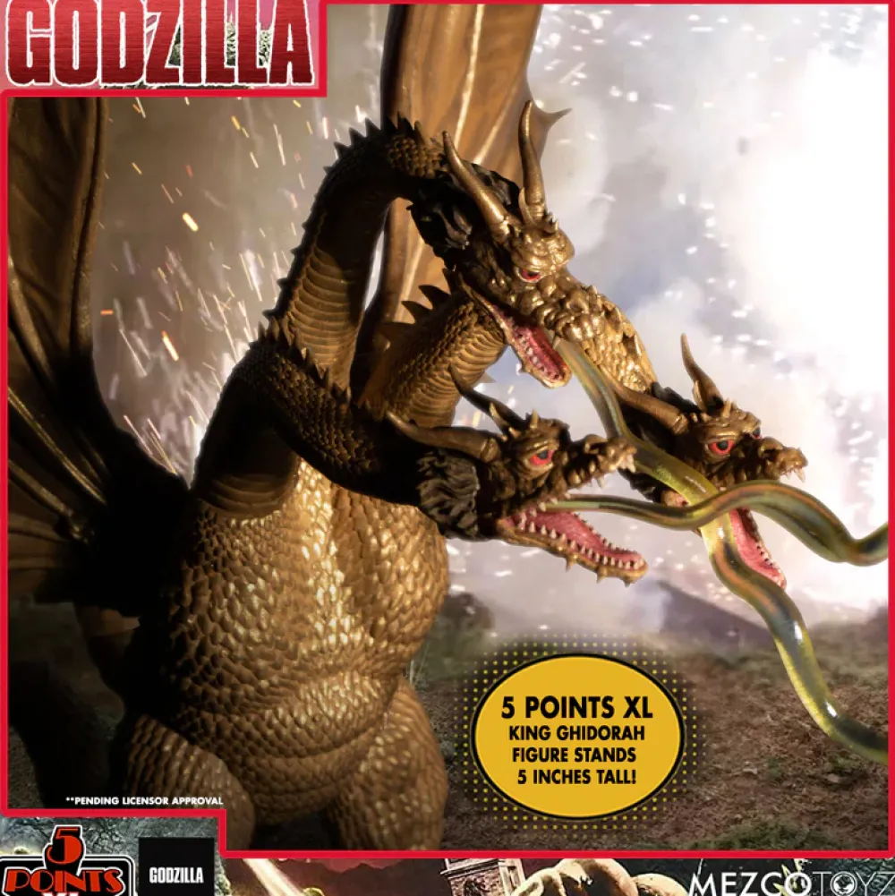 Mezco Action Figures*Godzilla: Destroy All Monsters (1968) - Round 2 Boxed Set