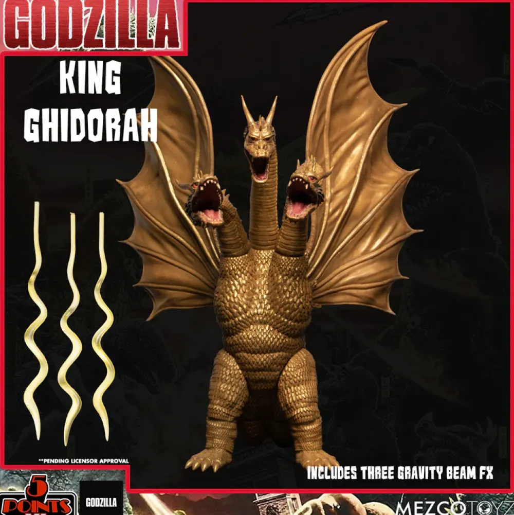 Mezco Action Figures*Godzilla: Destroy All Monsters (1968) - Round 2 Boxed Set
