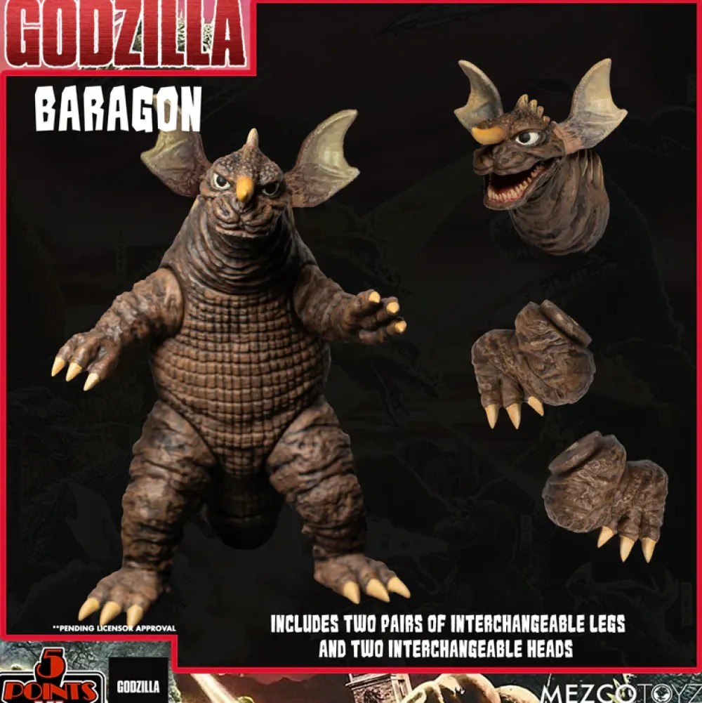 Mezco Action Figures*Godzilla: Destroy All Monsters (1968) - Round 2 Boxed Set