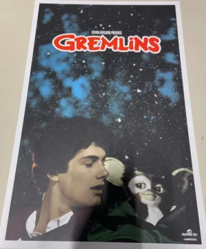 Chris Butler Designs Posters*Gremlins Zach Galligan Nightmare Toys Exclusive 11X17 Print