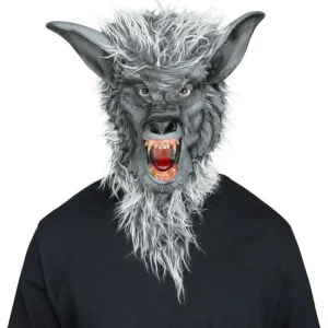Fun World Latex Masks*Grey Werewolf Mask