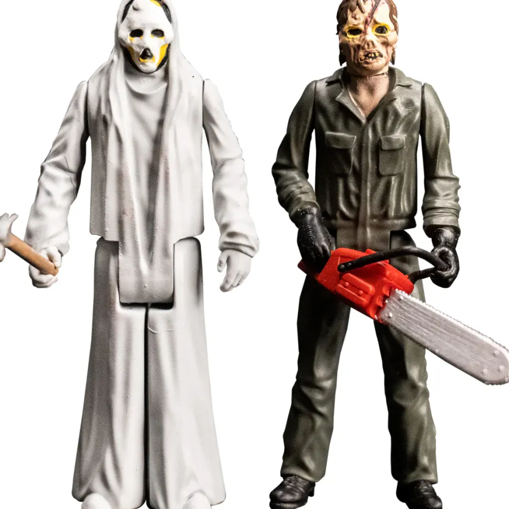 Trick Or Treat Studios Action Figures*Haunt- Ghost & Zombie - 3.75" Figure 2 Pack