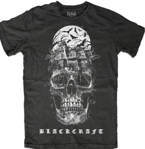 Blackcraft Cult Unisex Shirts*Haunted House Skull Shirt