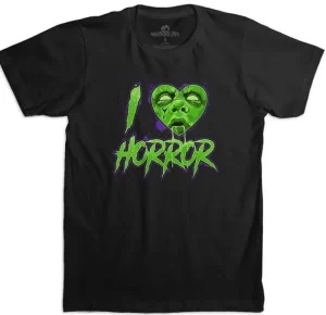 Trust Print Shop Unisex Shirts*I Love Horror Shirt