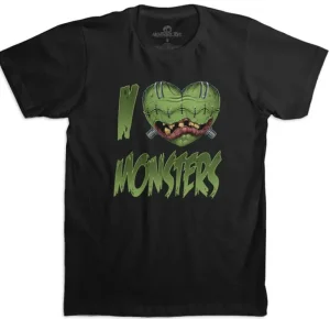Trust Print Shop Unisex Shirts*I Love Monsters Shirt
