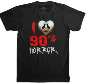 Trust Print Shop Unisex Shirts*I Love 90S Horror Shirt