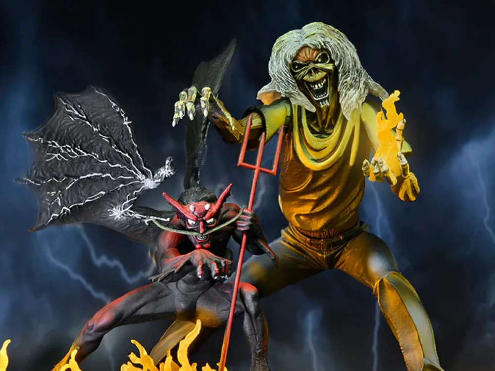 NECA Ultimates*Iron Maiden Ultimate Number Of The Beast 40Th Anniversary Eddie Figure