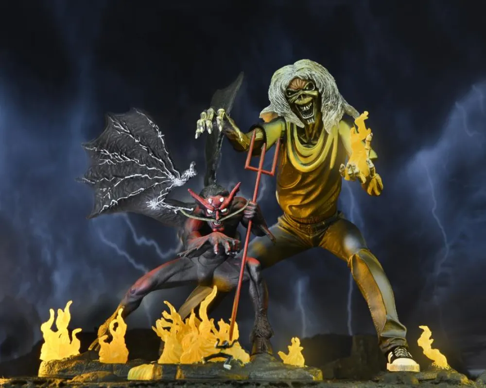 NECA Ultimates*Iron Maiden Ultimate Number Of The Beast 40Th Anniversary Eddie Figure