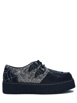 Strangecvlt Shoes*Krypt Spider Web