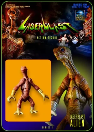 Full Moon Features Action Figures*Laserblast Alien Action Figure 3 Inch