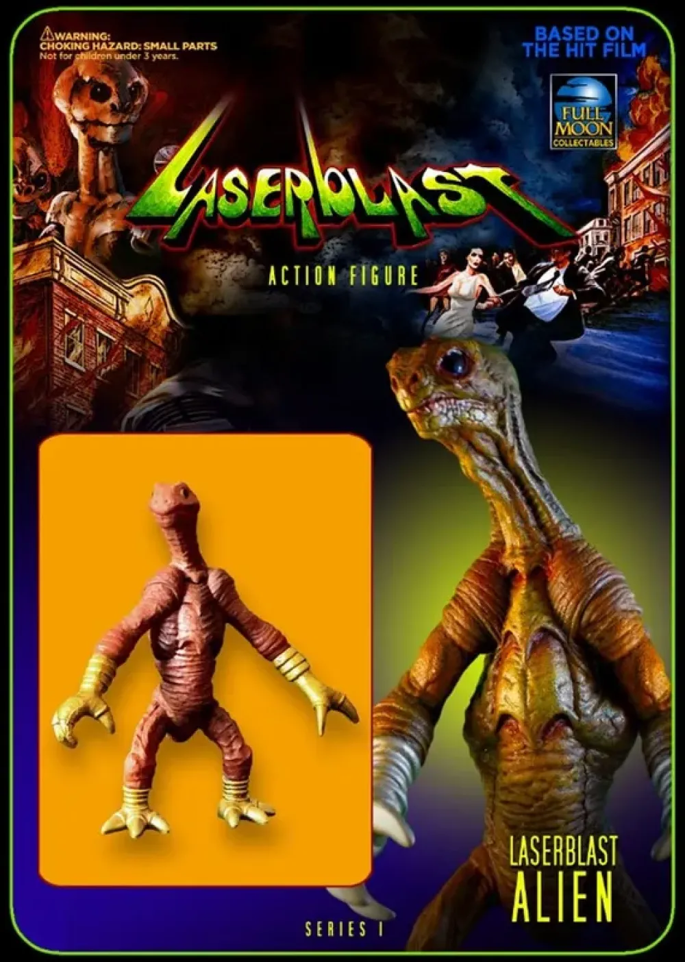 Full Moon Features Action Figures*Laserblast Alien Action Figure 3 Inch