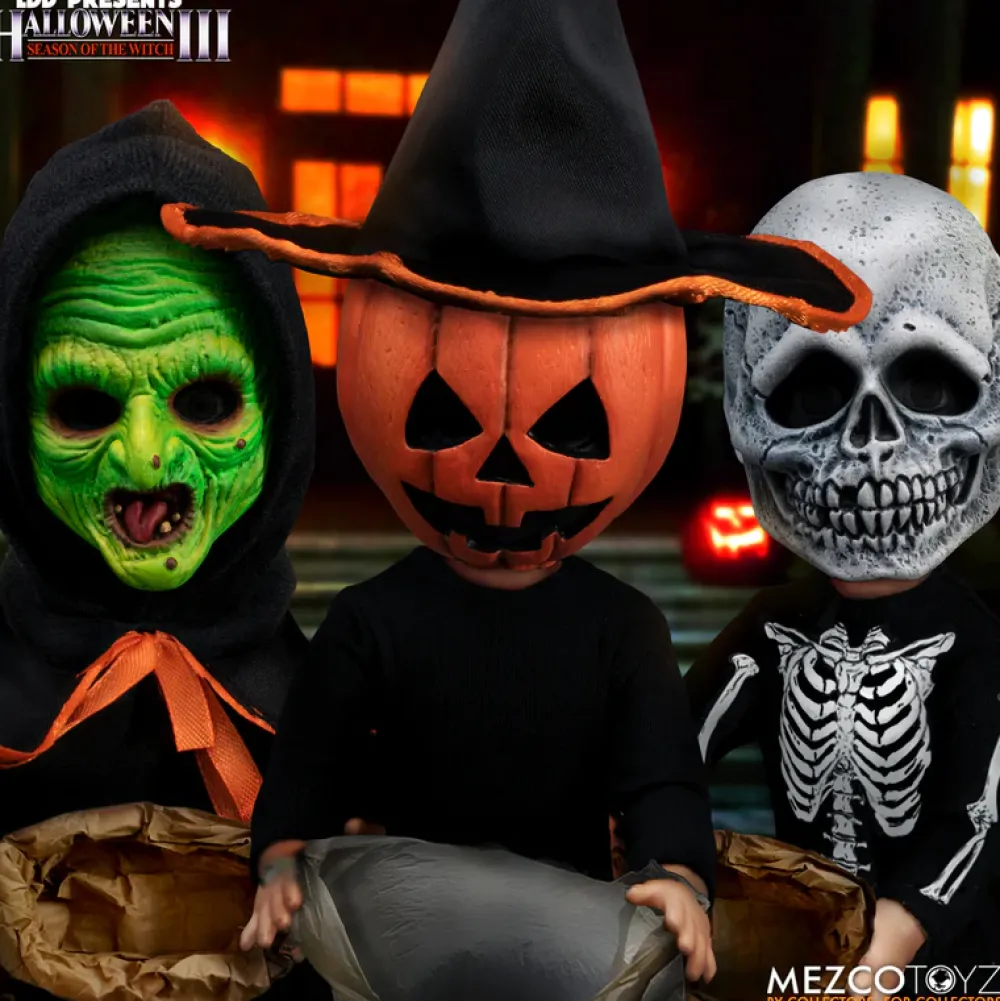 Mezco Dolls*Ldd - Halloween Iii: Season Of The Witch Trick-Or-Treaters Boxed Set