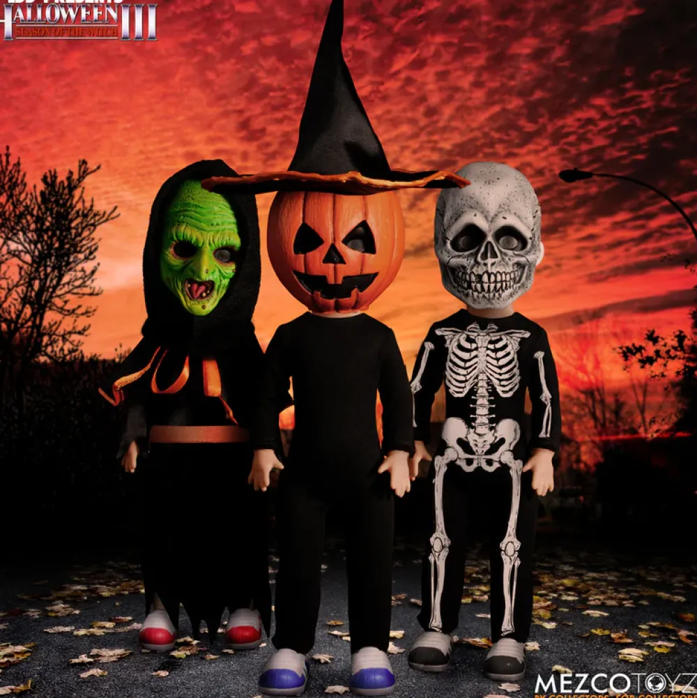 Mezco Dolls*Ldd - Halloween Iii: Season Of The Witch Trick-Or-Treaters Boxed Set