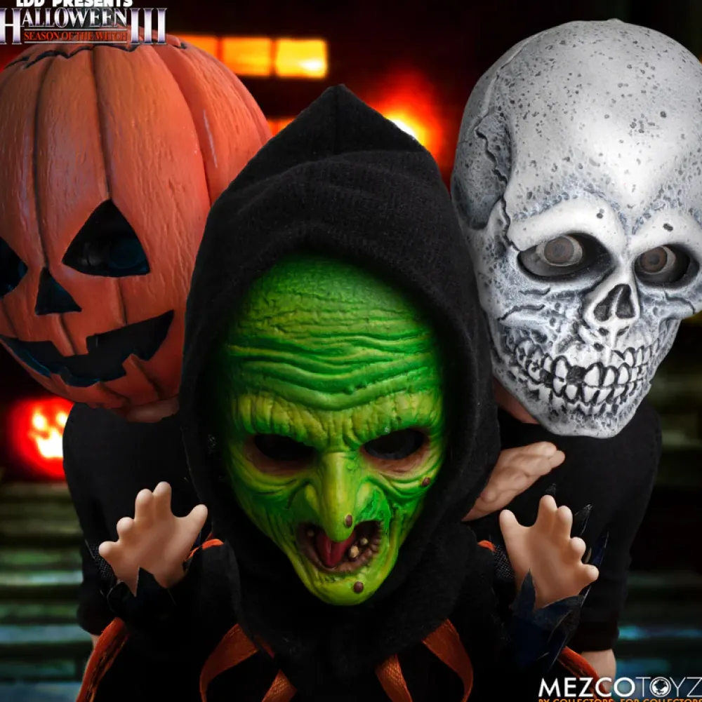 Mezco Dolls*Ldd - Halloween Iii: Season Of The Witch Trick-Or-Treaters Boxed Set