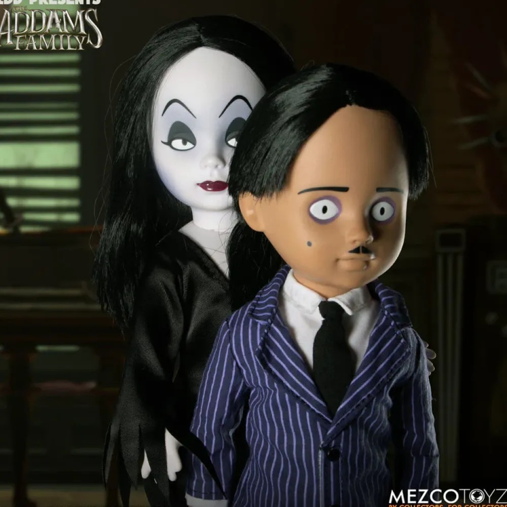 Mezco Dolls*Living Dead Dolls Presents Gomez And Morticia