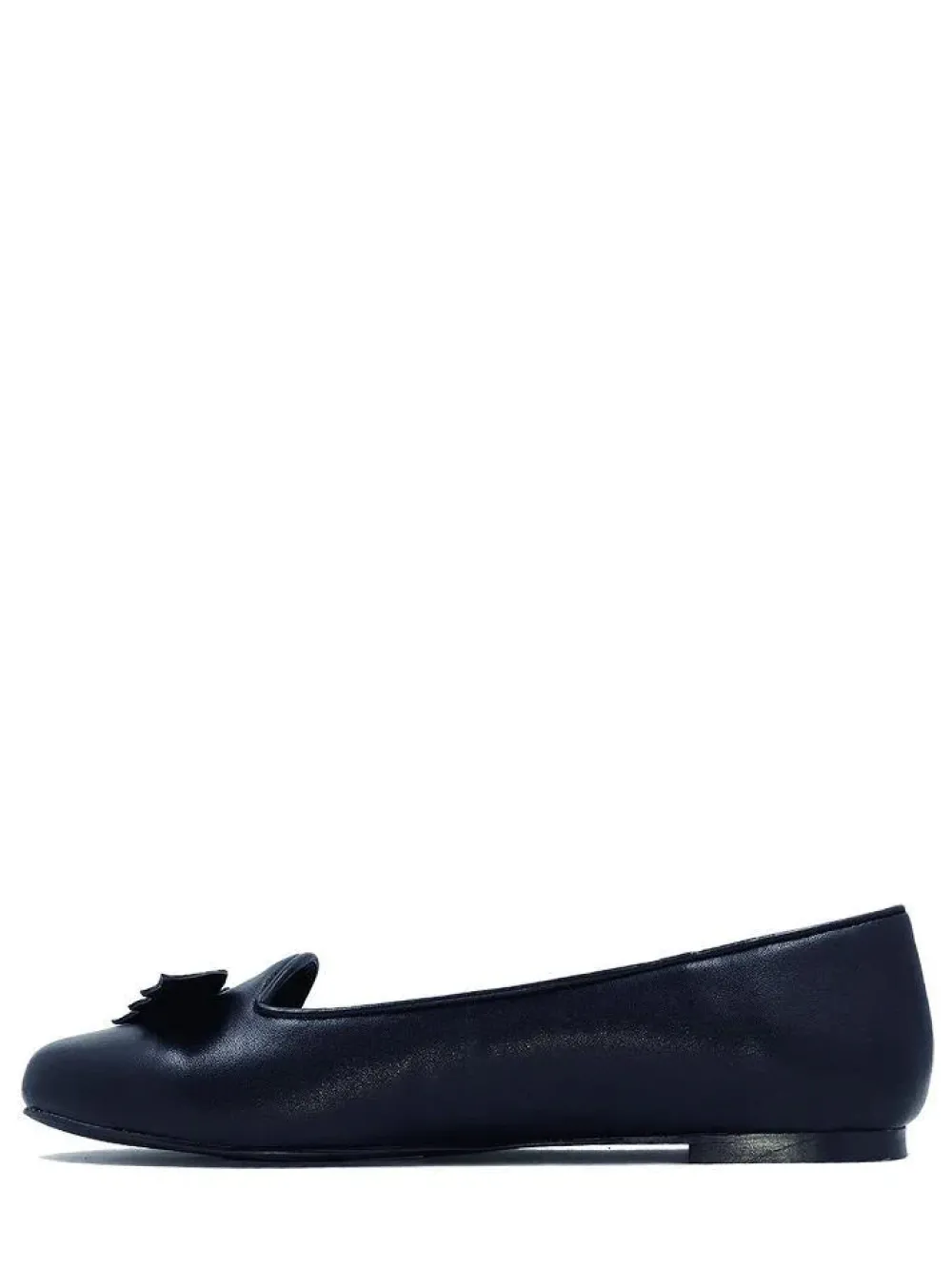 Strangecvlt Shoes*Lydia Bat Flat All Black
