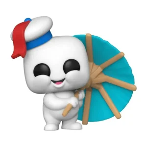 Funko Action Figures*Mini Puft Pop With Cocktail Umbrella - Ghostbusters Afterlife