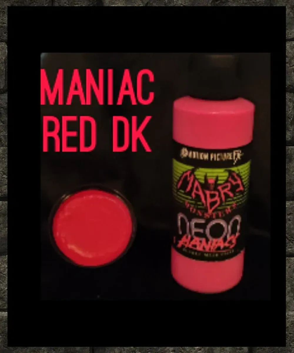 Motion Picture FX Mask Paint*Neon Maniacs Rubber Mask Paint - 2 Oz.