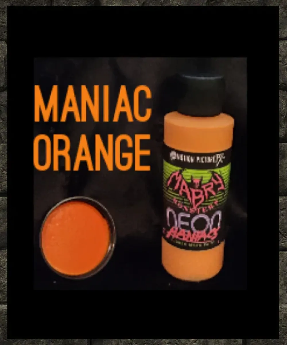 Motion Picture FX Mask Paint*Neon Maniacs Rubber Mask Paint - 2 Oz.