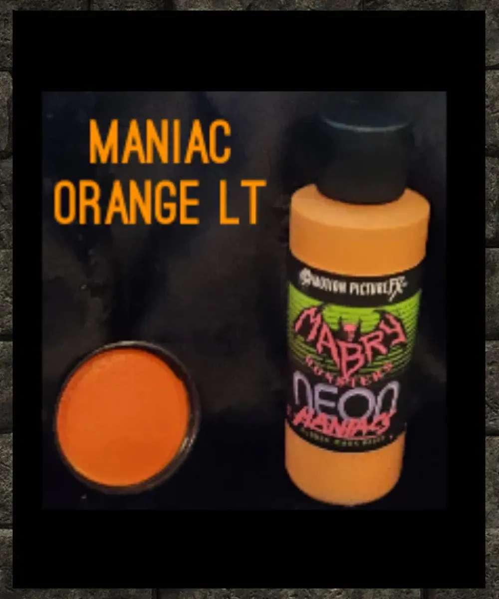 Motion Picture FX Mask Paint*Neon Maniacs Rubber Mask Paint - 2 Oz.
