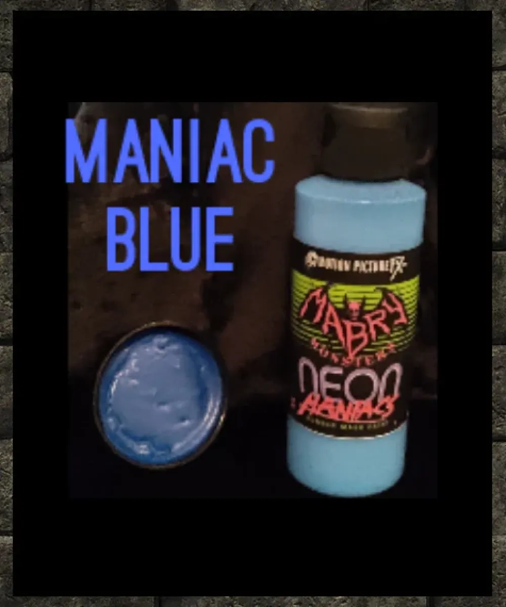 Motion Picture FX Mask Paint*Neon Maniacs Rubber Mask Paint - 2 Oz.